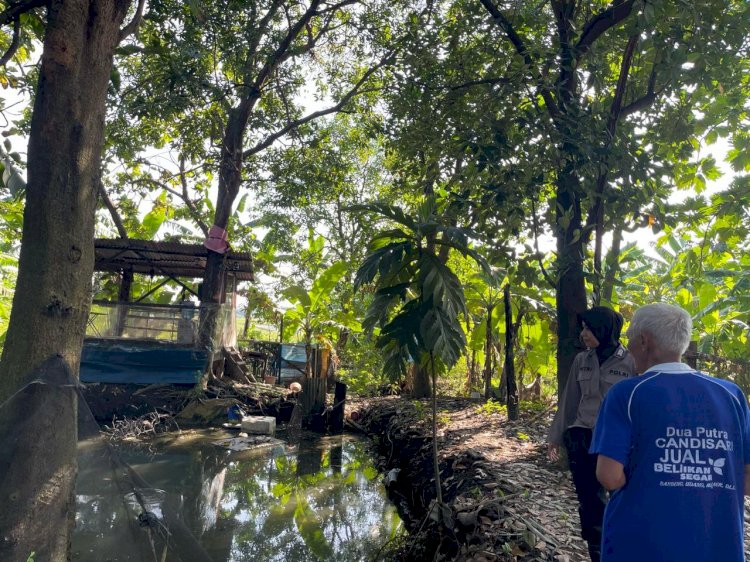 Brigpol Putri Aktif Edukasi Ketahanan Pangan di Desa Pulungan Sedati